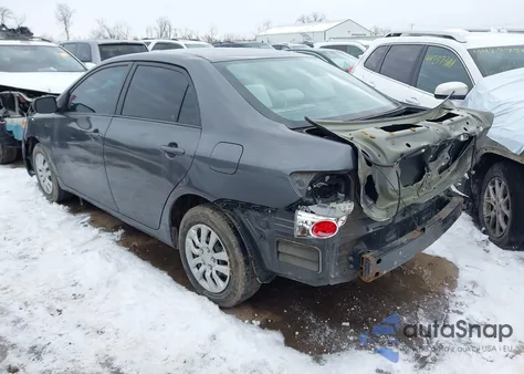 2011 Toyota Corolla Le from USA, damaged, VIN 2T1BU4EEXBC717491